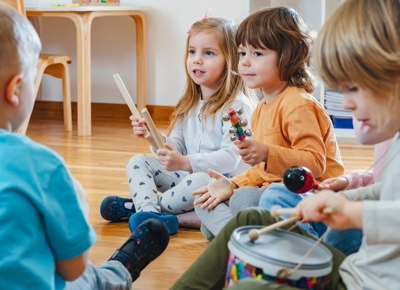 Explore the sounds that musical instruments make